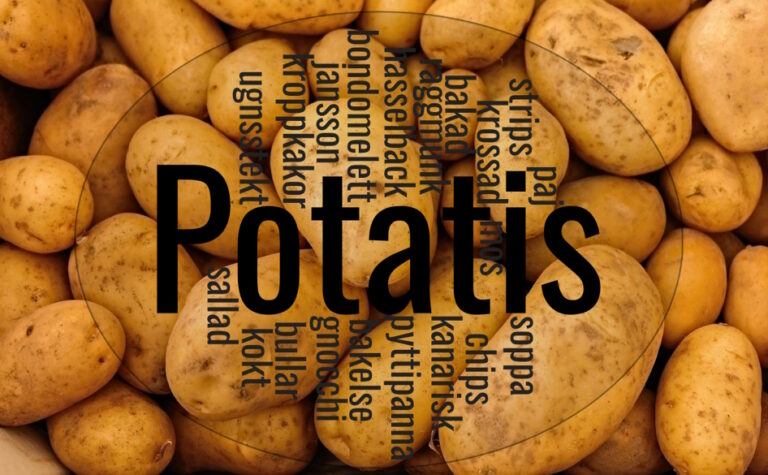 Billig mat - potatis