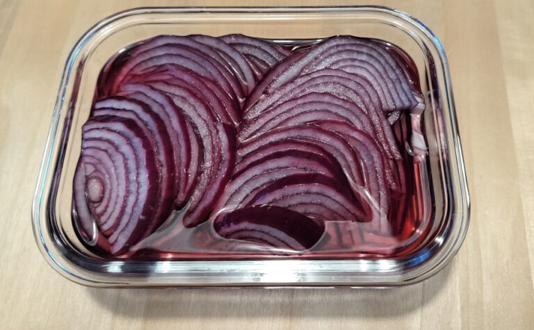 Picklad rödlök